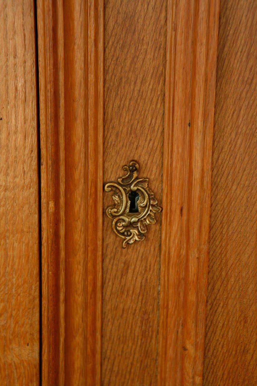 Mid-20th Century Large French Oak Cabinet