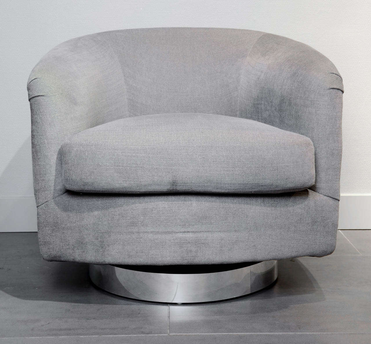 Milo Baughman Swivel Chairs