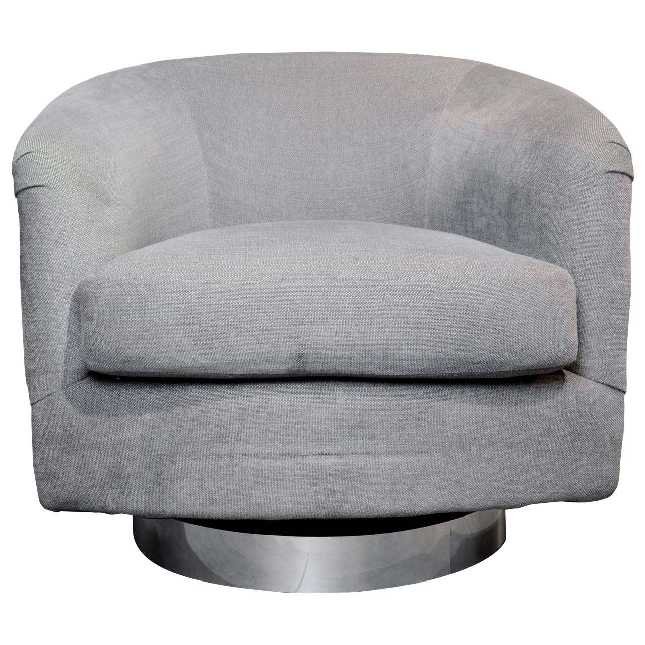 Milo Baughman Swivel Chairs For Sale