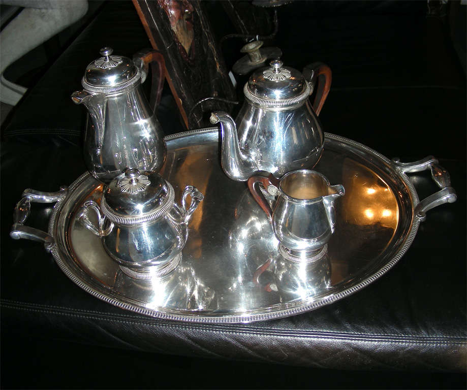 1940s Silver-Plated Coffee Service by Christofle