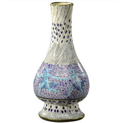 Andre  Metthey -  Earthenware Vase Circa 1910-1911