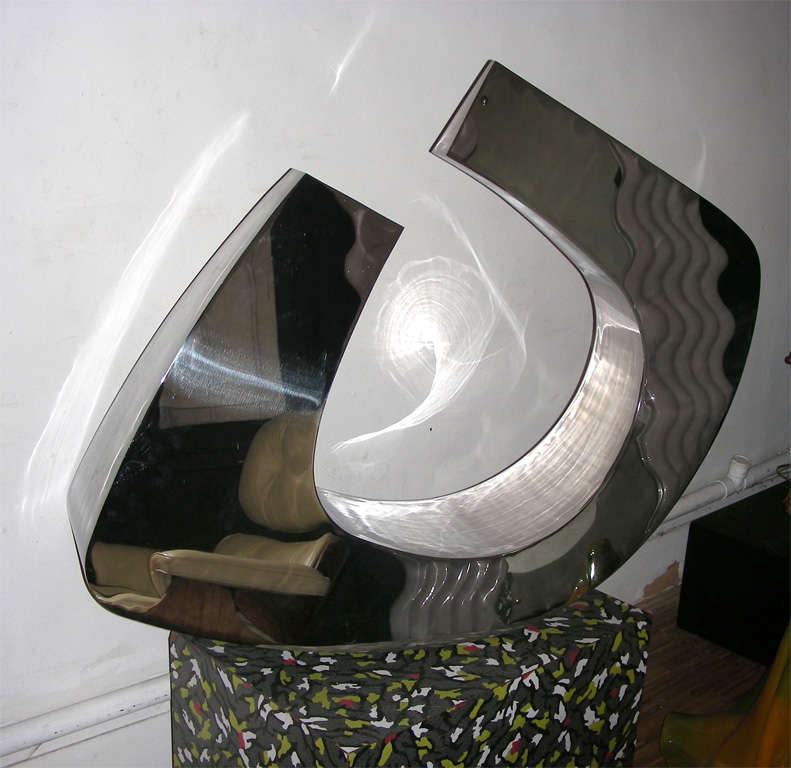 2011 Italian Metal Sculpture by Angelo Mangiarotti In Good Condition For Sale In Paris, FR