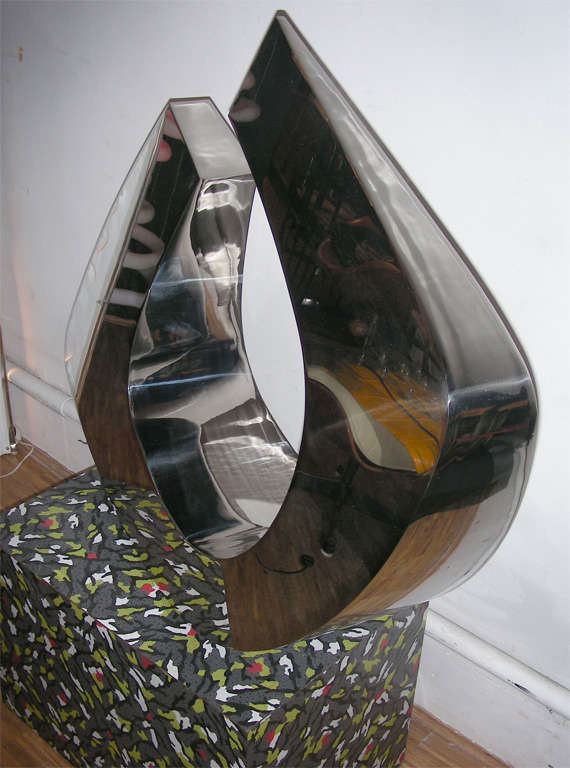Contemporary 2011 Italian Metal Sculpture by Angelo Mangiarotti For Sale