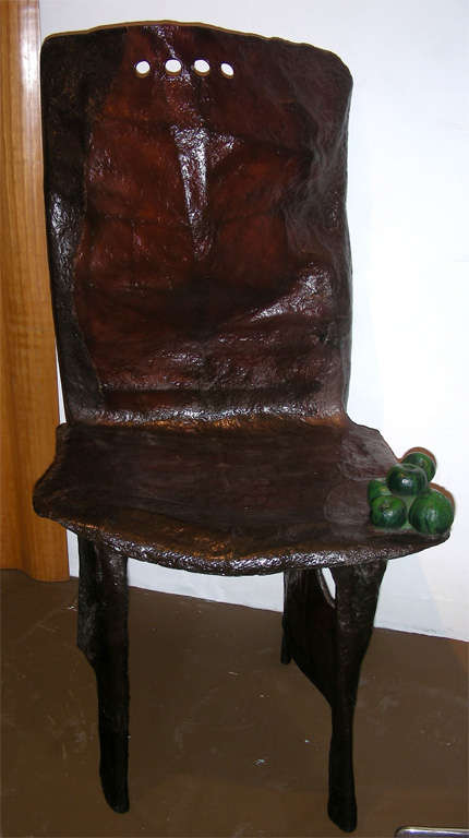 Rare 1986 Italian  "Wan Chair" by Gaetano Pesce