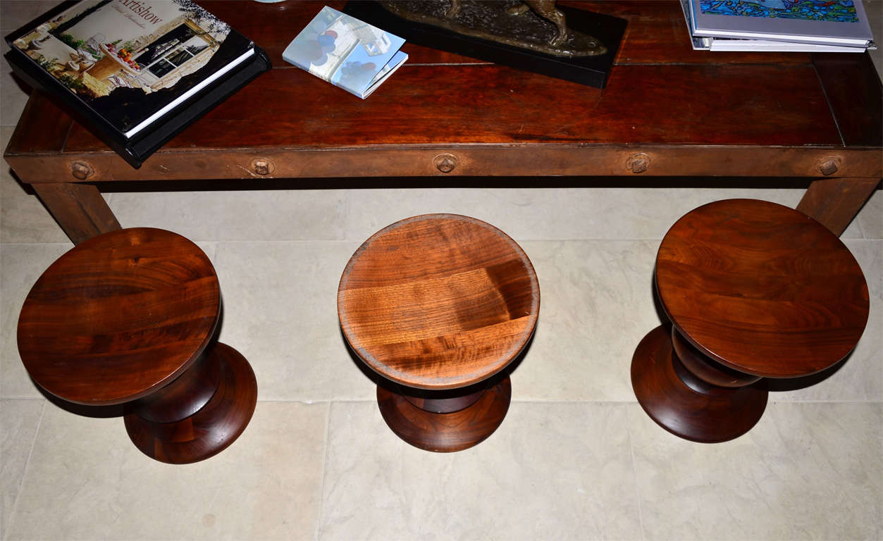 Set of Three Time Life Stools For Sale 1