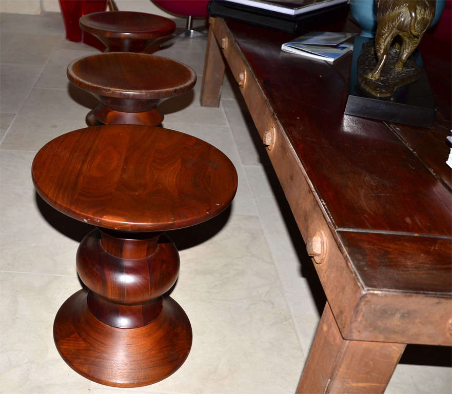 Set of Three Time Life Stools For Sale 2