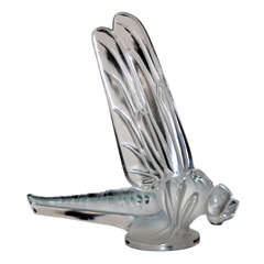 Mascot "Great Dragonfly". by René Lalique