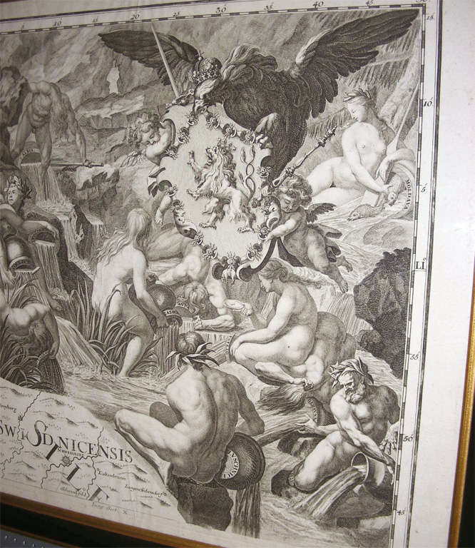 Seven End of 17th Century German Prints For Sale 5