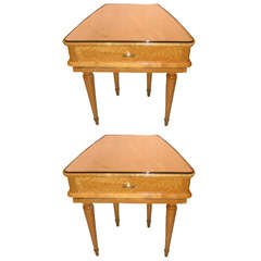 Pair of night tables "art deco"