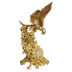 1990s Bird Sculpture by Boehz Paris