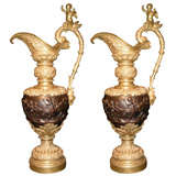 Two 19th Century Renaissance Style Ewers