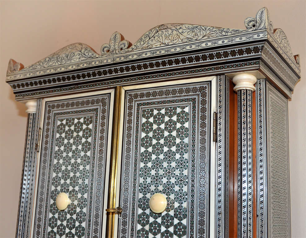 Anglo-Indian Ivory and Sadeli Micro-Mosaic Cabinet 2