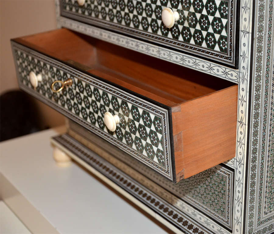 Anglo-Indian Ivory and Sadeli Micro-Mosaic Cabinet 5