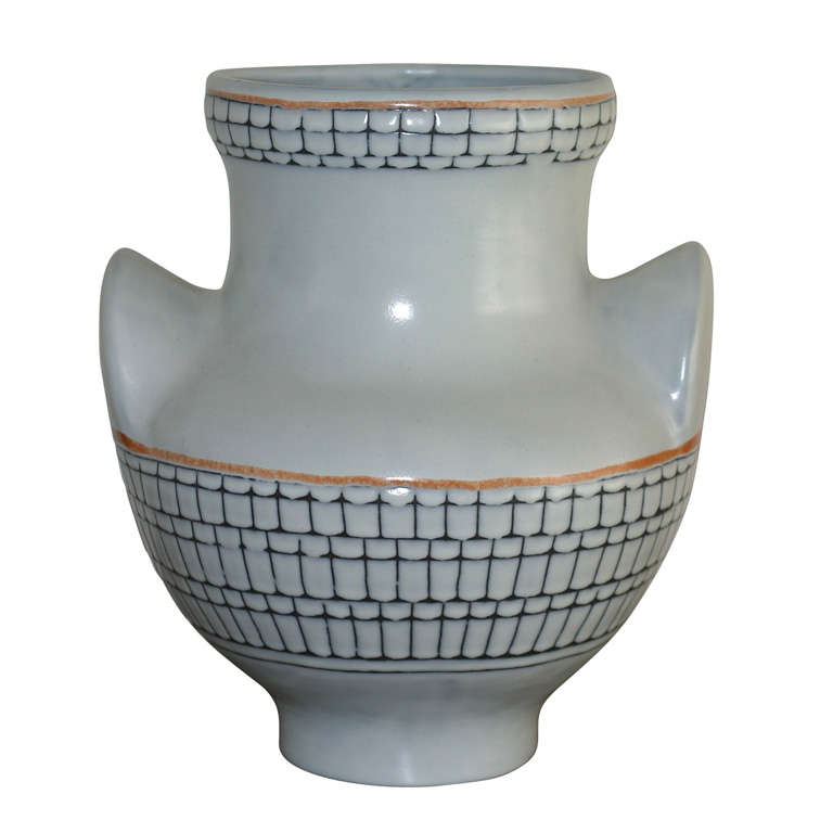 1950s Iconic "Vase à Oreilles" by Roger Capron - Vallauris