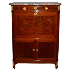 Antique Secrétaire abbatant  Louis XVI