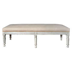 Louis Philippe Style Six Legs Bench
