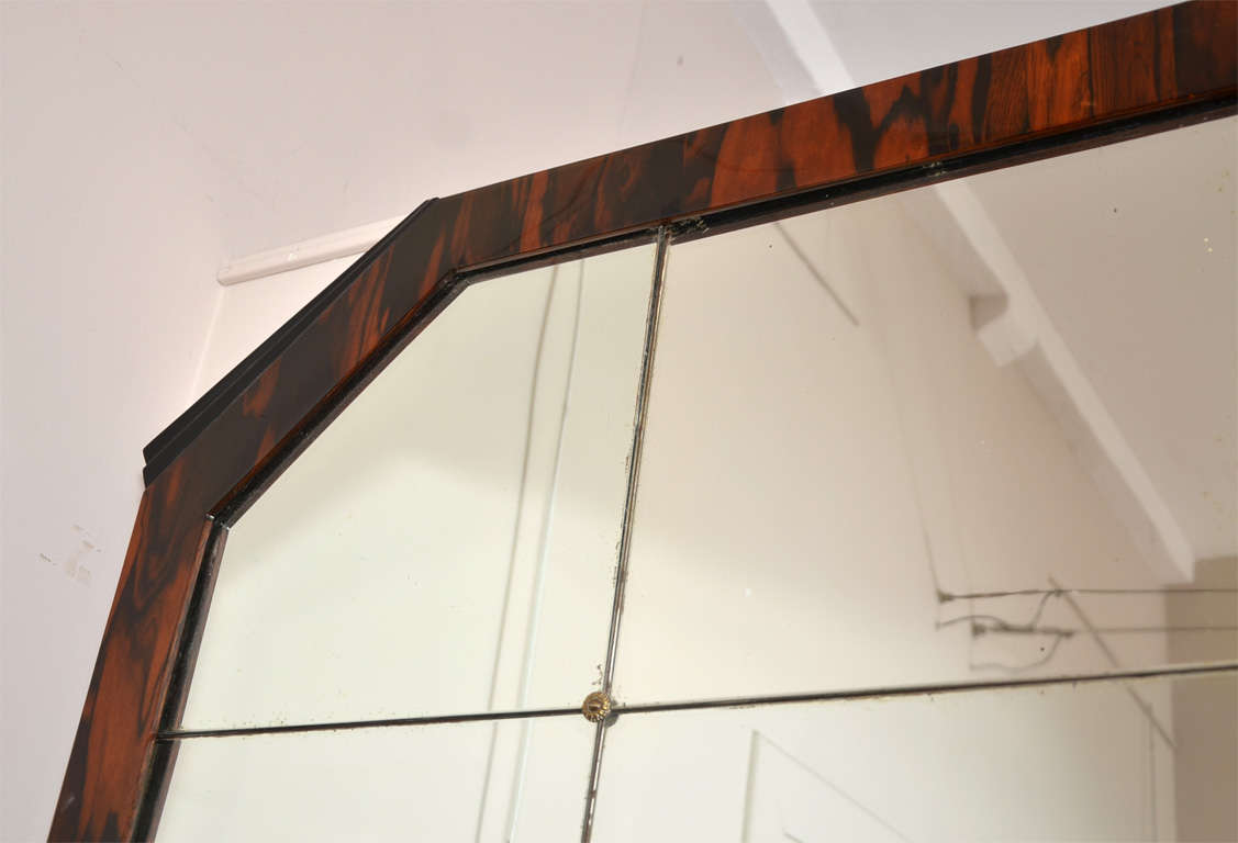 Mid-20th Century Big French Art Deco Mirror For Sale