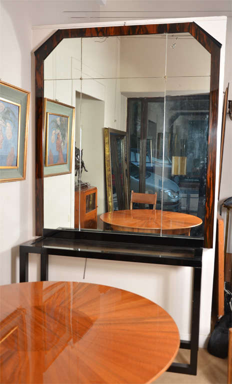 Big French Art Deco Mirror For Sale 3
