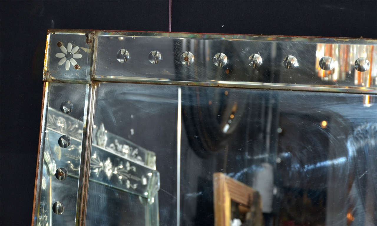 Very Large 1900s Mirror