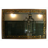 Eglomised mirror . Eglomised mirror .