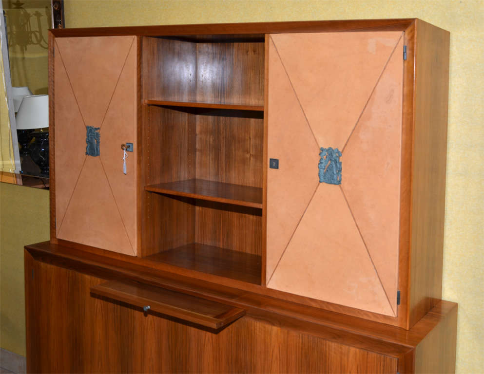 Large 1940s Cabinet by Maurice Jallot