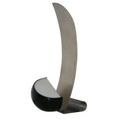 1970s Unusually Shaped Italian Lamp