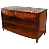 Commode in walnut by Maurice Dufrene