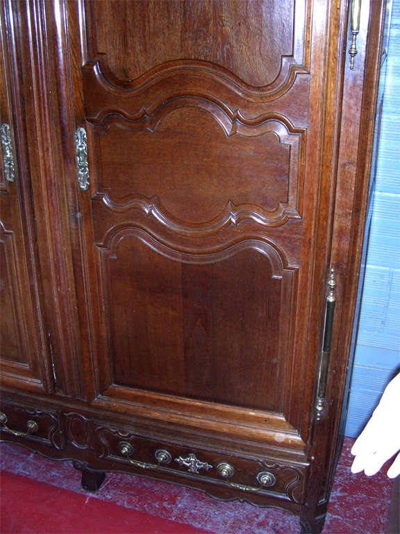 18th Century and Earlier Rare Model 18th Century Armoire For Sale