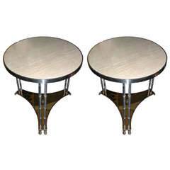 Two 20th C. Guéridons by Maison Jansen 9