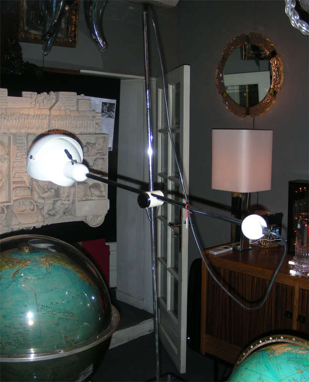 Large 1970s Italian Articulated Lamp For Sale at 1stDibs
