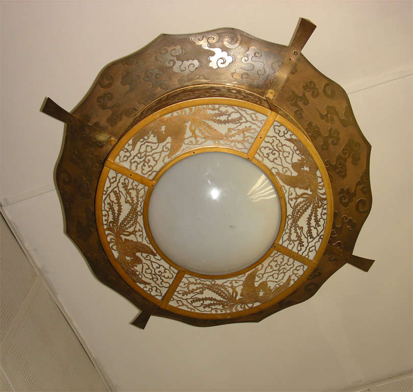 1930s Japanese Chandelier at 1stDibs chandelier japanese, japanese chandeliers, chandelier japan