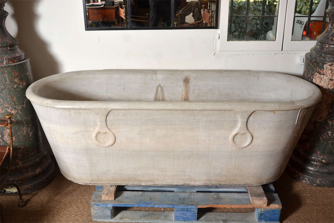 French Marble Bathtub