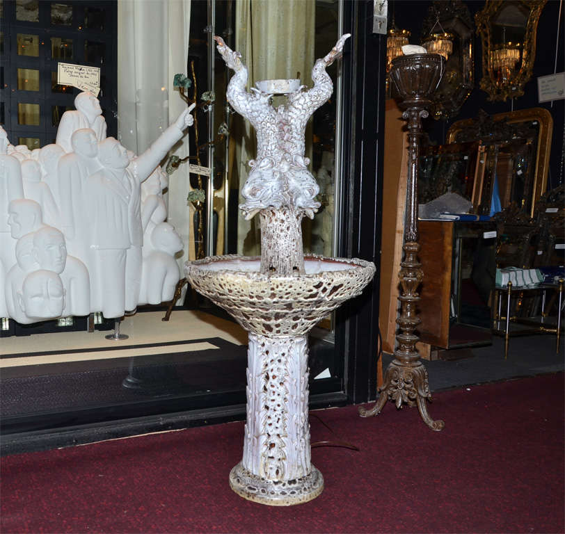 1970-1980 Faïence Fountain In Good Condition In Paris, FR