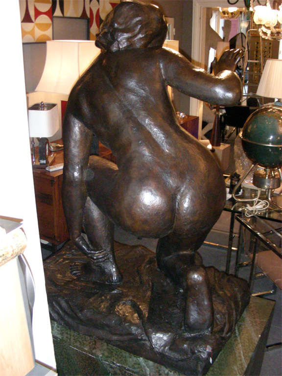 Bronze Statue of a 
