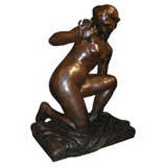 Bronze Statue of a "Bather" after a 1937 Plaster by P. Besnard 6
