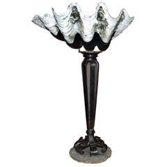 Beautiful Iron and Shell Fountain