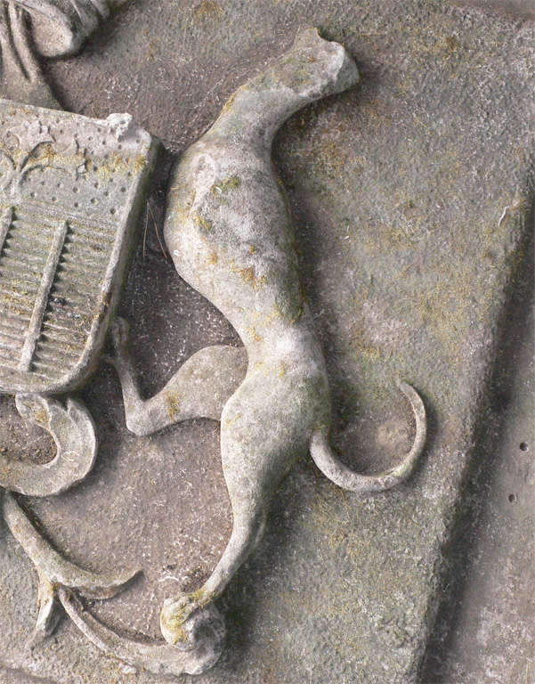 17th Century Frieze with Coat of Arms From a French Château 1