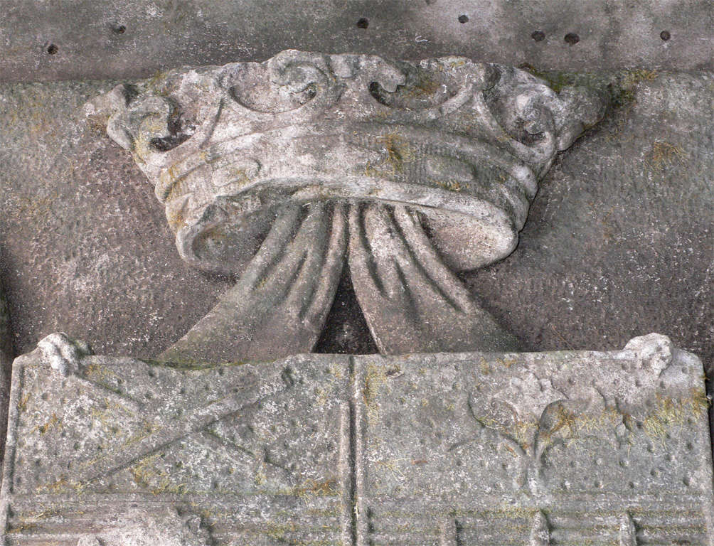 17th Century Frieze with Coat of Arms From a French Château 3
