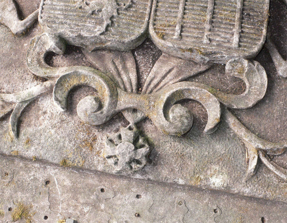 17th Century Frieze with Coat of Arms From a French Château 4