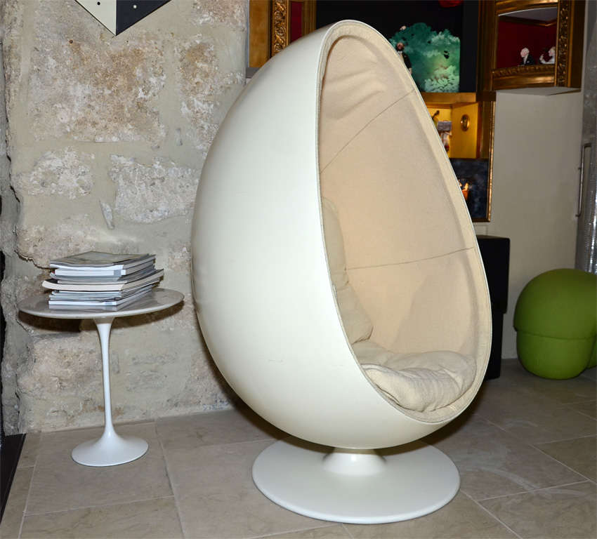 Ovalia Chair by Thor Larsen In Good Condition For Sale In Isle sur la Sorgue, Provence