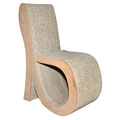 Cardboard Side Chair By Yvon Farruseng