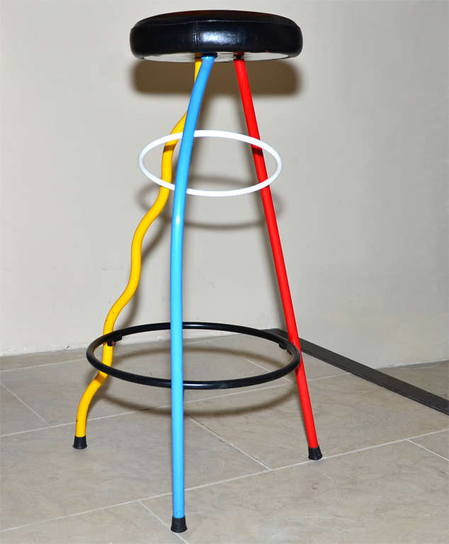 20th Century pair of 'Duplex' bar stool, For Sale