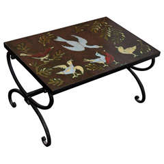 1950-1960 Coffee Table by Charles Dudouyt for "La Gentilhommière"
