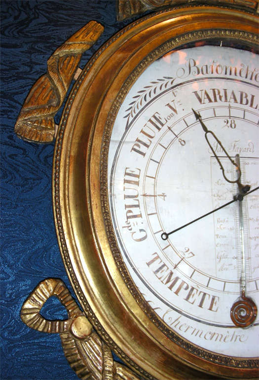 18th Century Louis XVI Period Barometer For Sale 1