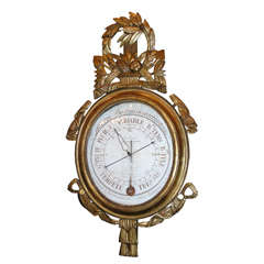 18th Century Louis XVI Period Barometer