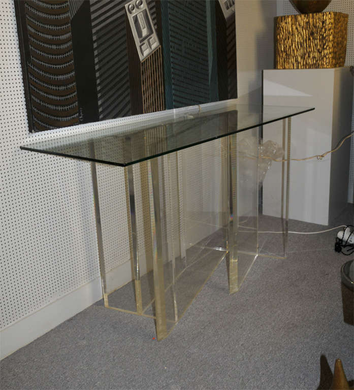 Late 20th Century 1970s Console Table