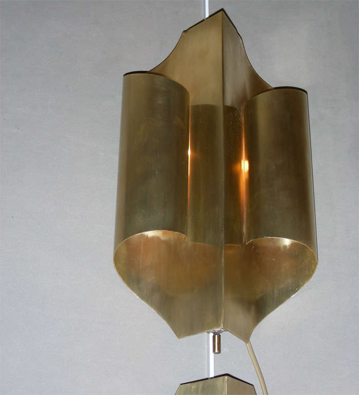 Late 20th Century Two 1970s Sconces in the Style of Maison Charles For Sale