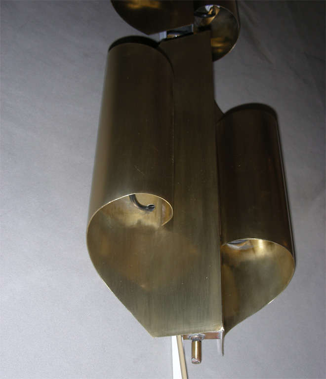 Two 1970s Sconces in the Style of Maison Charles For Sale 2