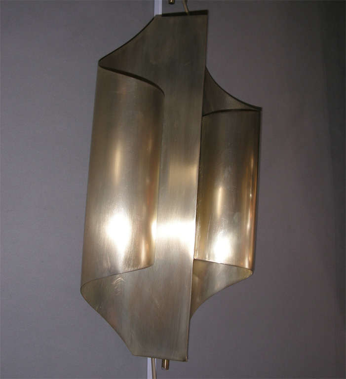 Two 1970s Sconces in the Style of Maison Charles For Sale 3