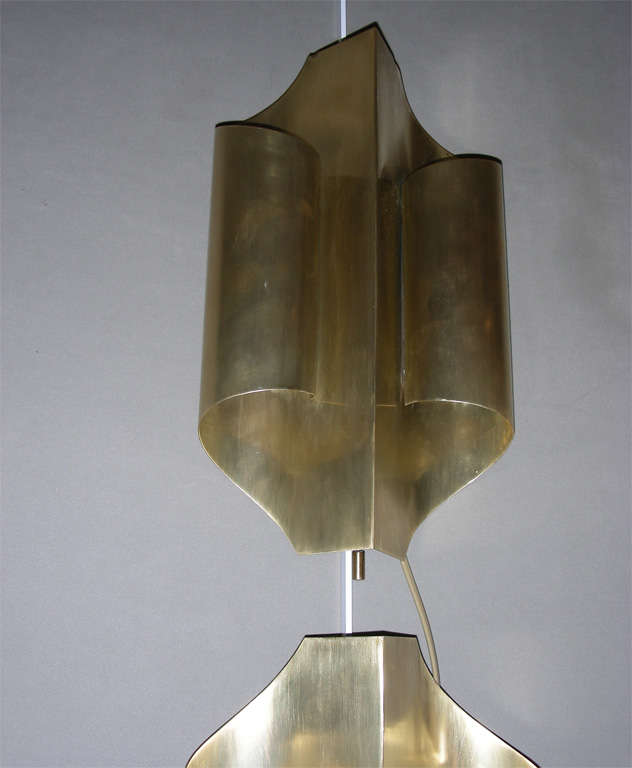 Two 1970s Sconces in the Style of Maison Charles For Sale 4
